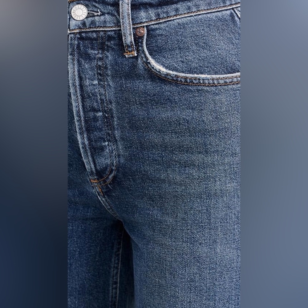 AGOLDE 90s Pinch Waist Crop Jeans - - Picture 5 of 15